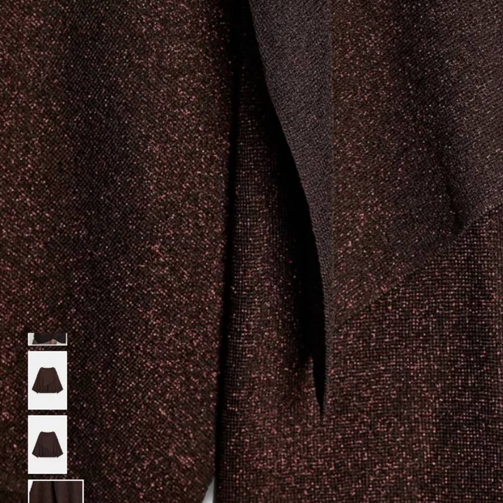 Zara MetallIic Thread Top - Picture 2 of 8